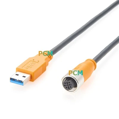 IFM E12689 USB-M12 연결 케이블